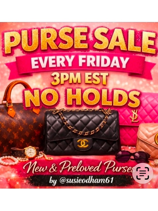 Coach Handbags - Live Show at 3:00 EST Friday with giveaway’s and lots of bags. No holds